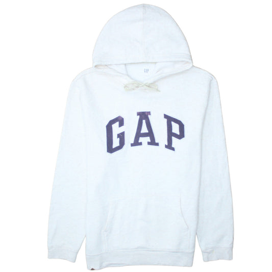 Womens UK Size L Gap White Pullover Hoodie
