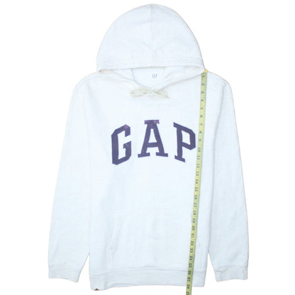 Womens UK Size L Gap White Pullover Hoodie