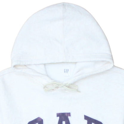 Womens UK Size L Gap White Pullover Hoodie