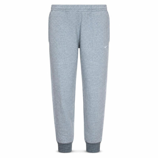 Nike Boys Grey Fleece Jogger Trousers L Elastic Waist Sweatpants