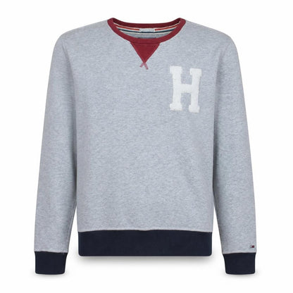 Mens UK Size S Tommy Hilfiger Grey Pullover Sweatshirt