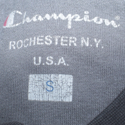 Mens UK Size S Champion Black Pullover Sweatshirt
