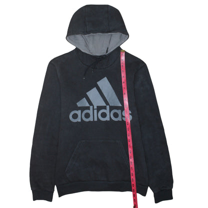 Mens UK Size S adidas Black Pullover Hoodie
