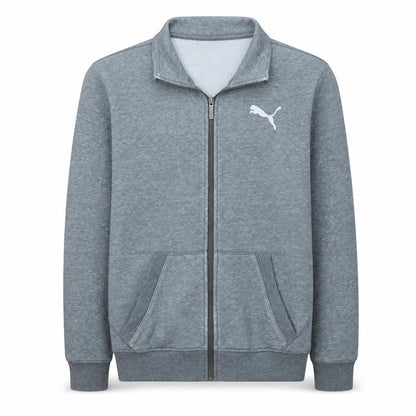Mens UK Size S PUMA Grey Full Zip Sweatshirt