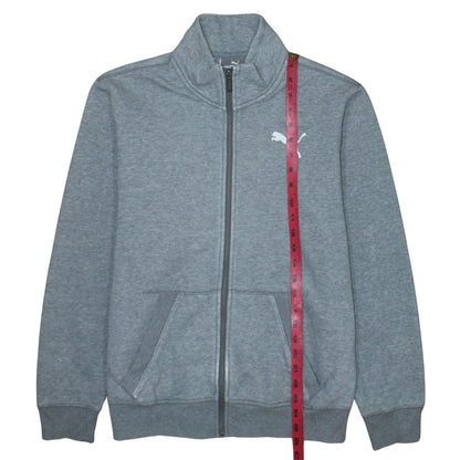 Mens UK Size S PUMA Grey Full Zip Sweatshirt