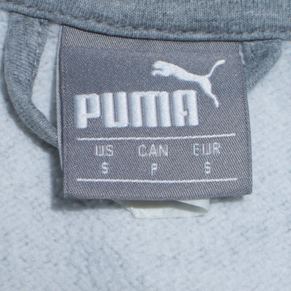 Mens UK Size S PUMA Grey Full Zip Sweatshirt