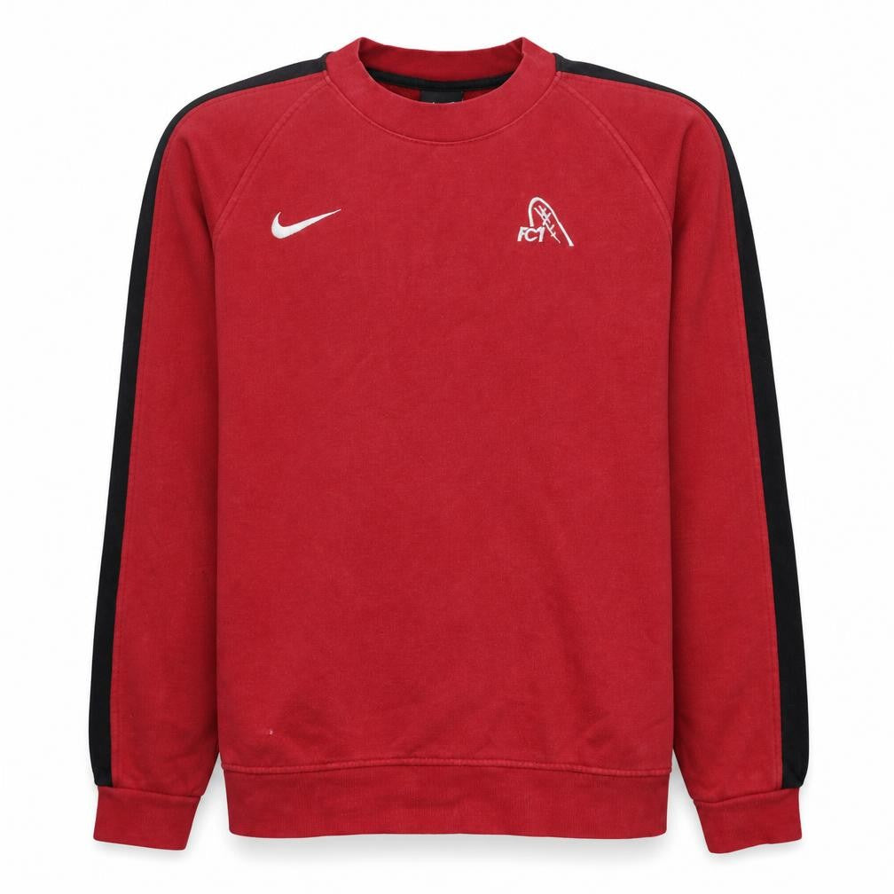 Mens UK Size S Nike Red Pullover Sweatshirt