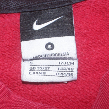 Mens UK Size S Nike Red Pullover Sweatshirt
