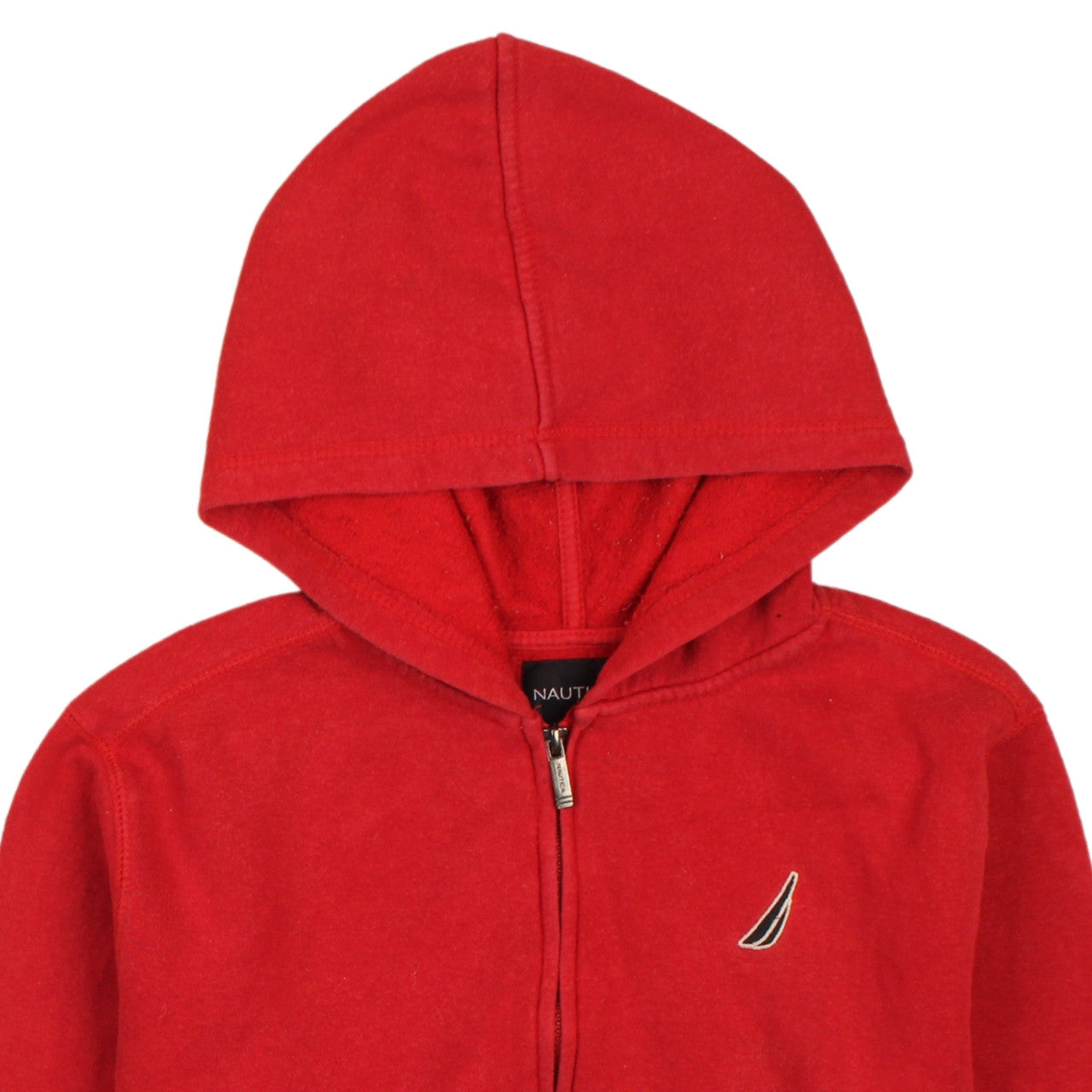 Teens UK Size 14/16 Nautica Red Full Zip Hoodie
