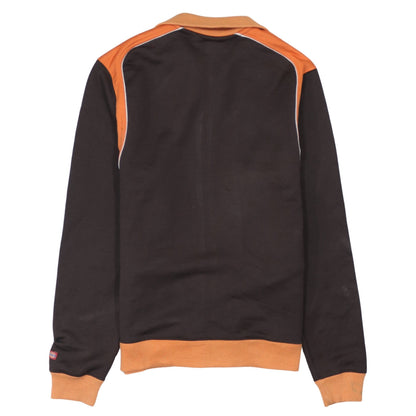 Mens UK Size M Dickies Brown Full Zip Sweatshirt