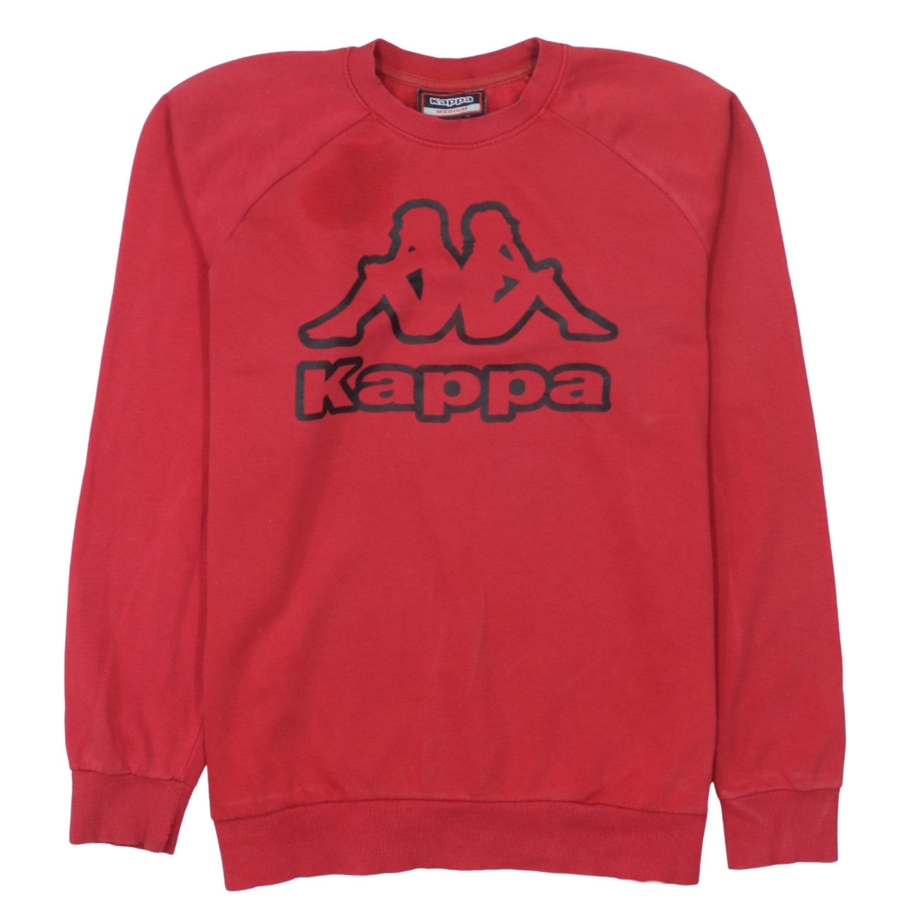 Mens UK Size M Kappa Red Pullover Sweatshirt