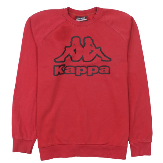 Mens UK Size M Kappa Red Pullover Sweatshirt