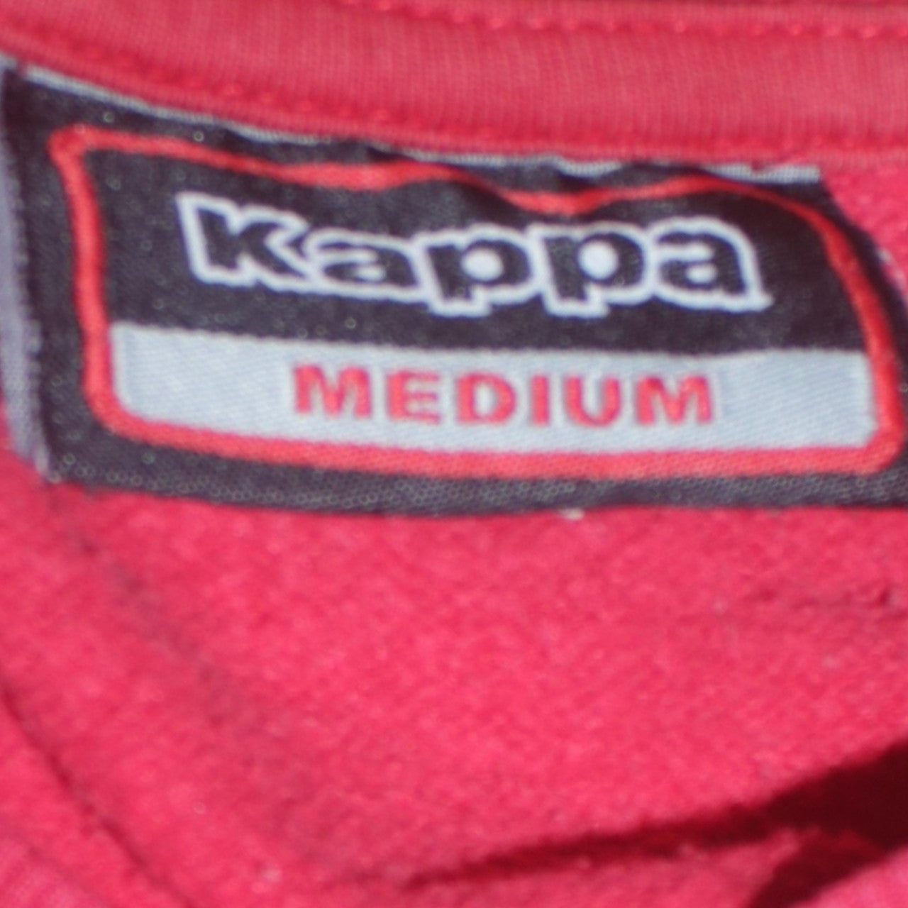 Mens UK Size M Kappa Red Pullover Sweatshirt
