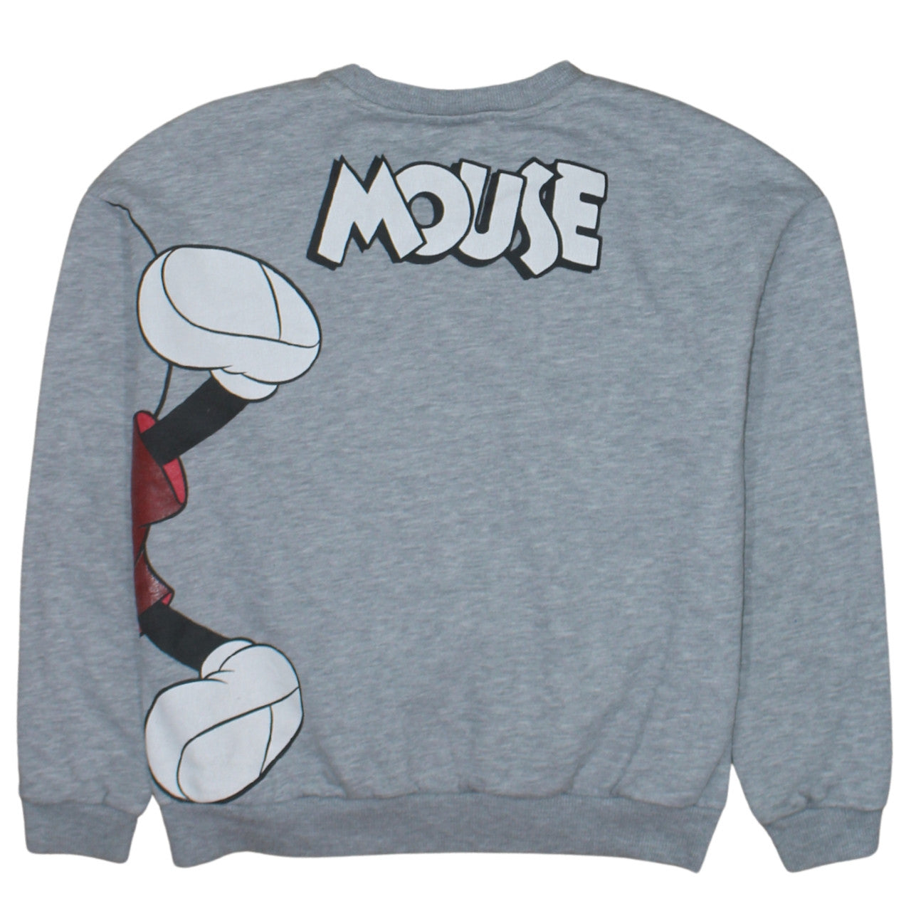 Womens UK Size S Disney Grey Pullover Sweatshirt