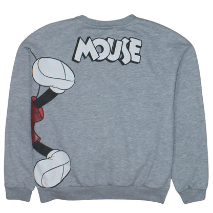 Womens UK Size S Disney Grey Pullover Sweatshirt