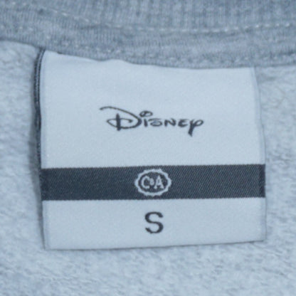 Womens UK Size S Disney Grey Pullover Sweatshirt