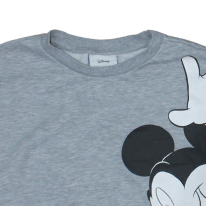 Womens UK Size S Disney Grey Pullover Sweatshirt