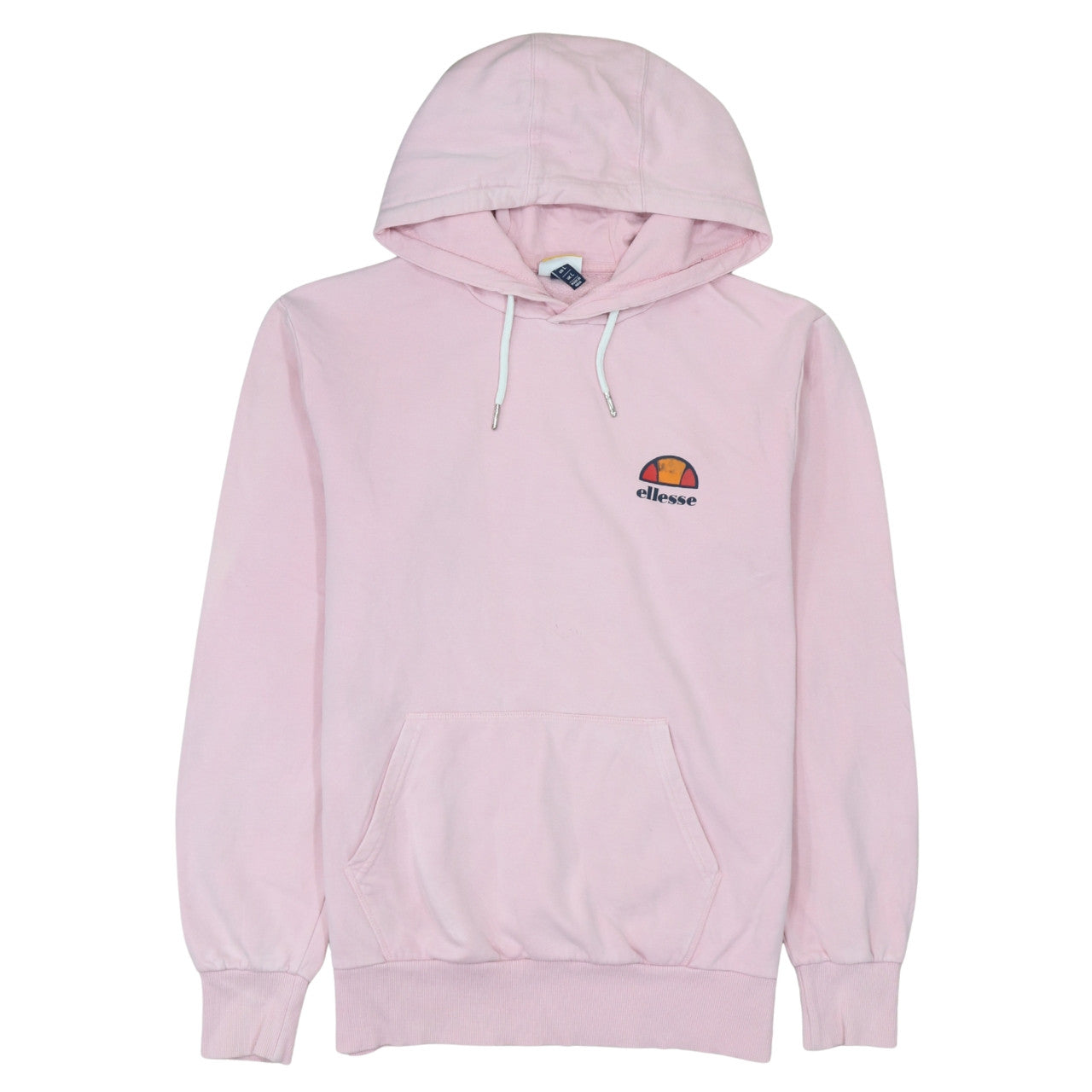 Womens UK Size L ellesse Pink Pullover Hoodie