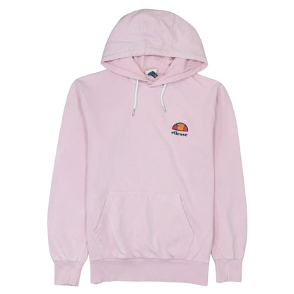 Womens UK Size L ellesse Pink Pullover Hoodie