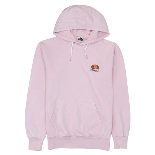 Womens UK Size L ellesse Pink Pullover Hoodie