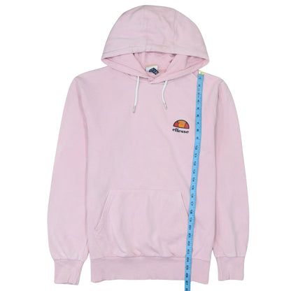 Womens UK Size L ellesse Pink Pullover Hoodie