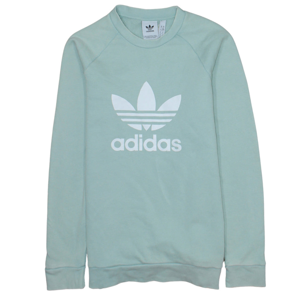 Mens UK Size XS adidas Green Pullover Sweatshirt