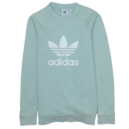 Mens UK Size XS adidas Green Pullover Sweatshirt