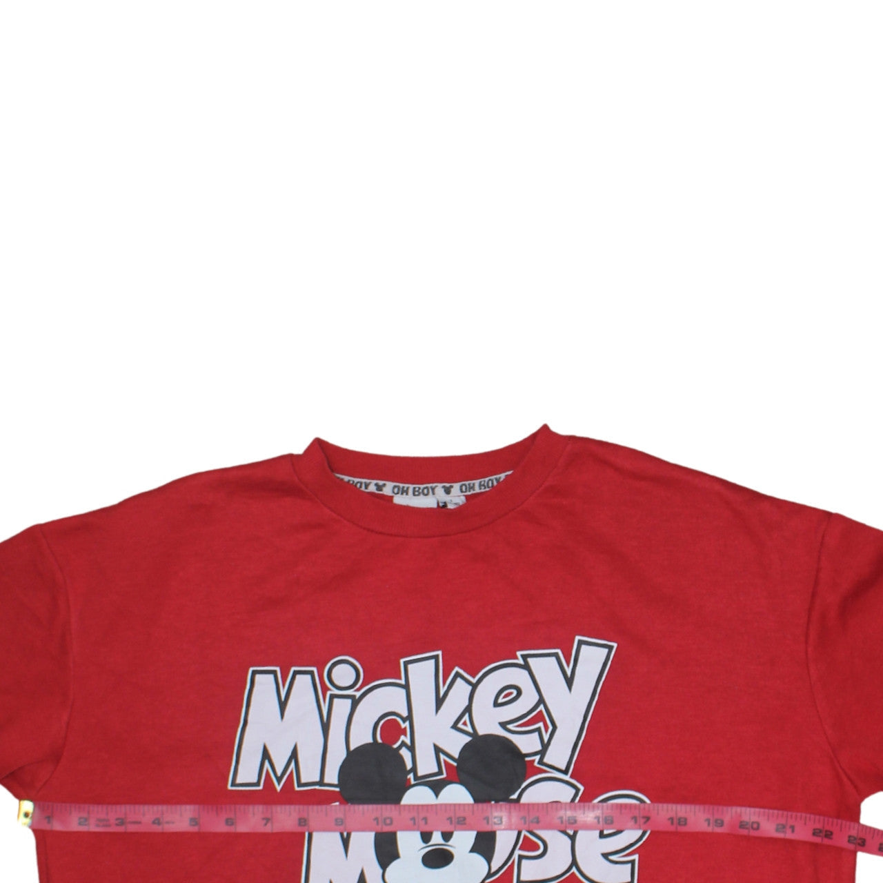 Womens UK Size 10 Disney Red Pullover Sweatshirt