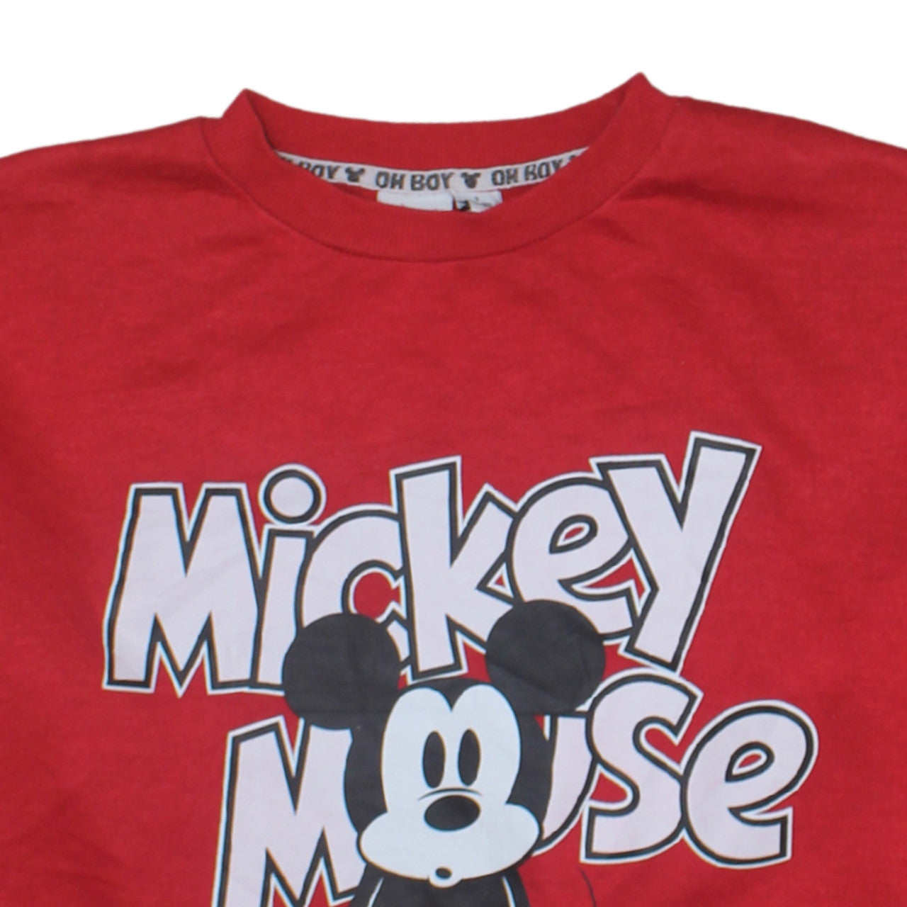 Womens UK Size 10 Disney Red Pullover Sweatshirt