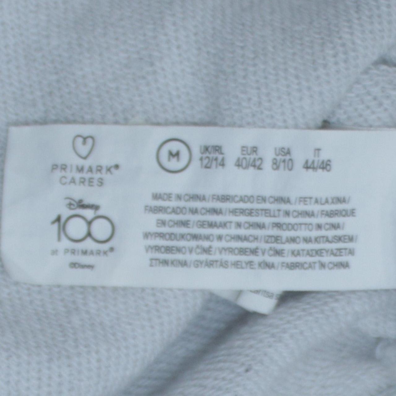 Womens UK Size M Primark Grey Pullover Sweatshirt