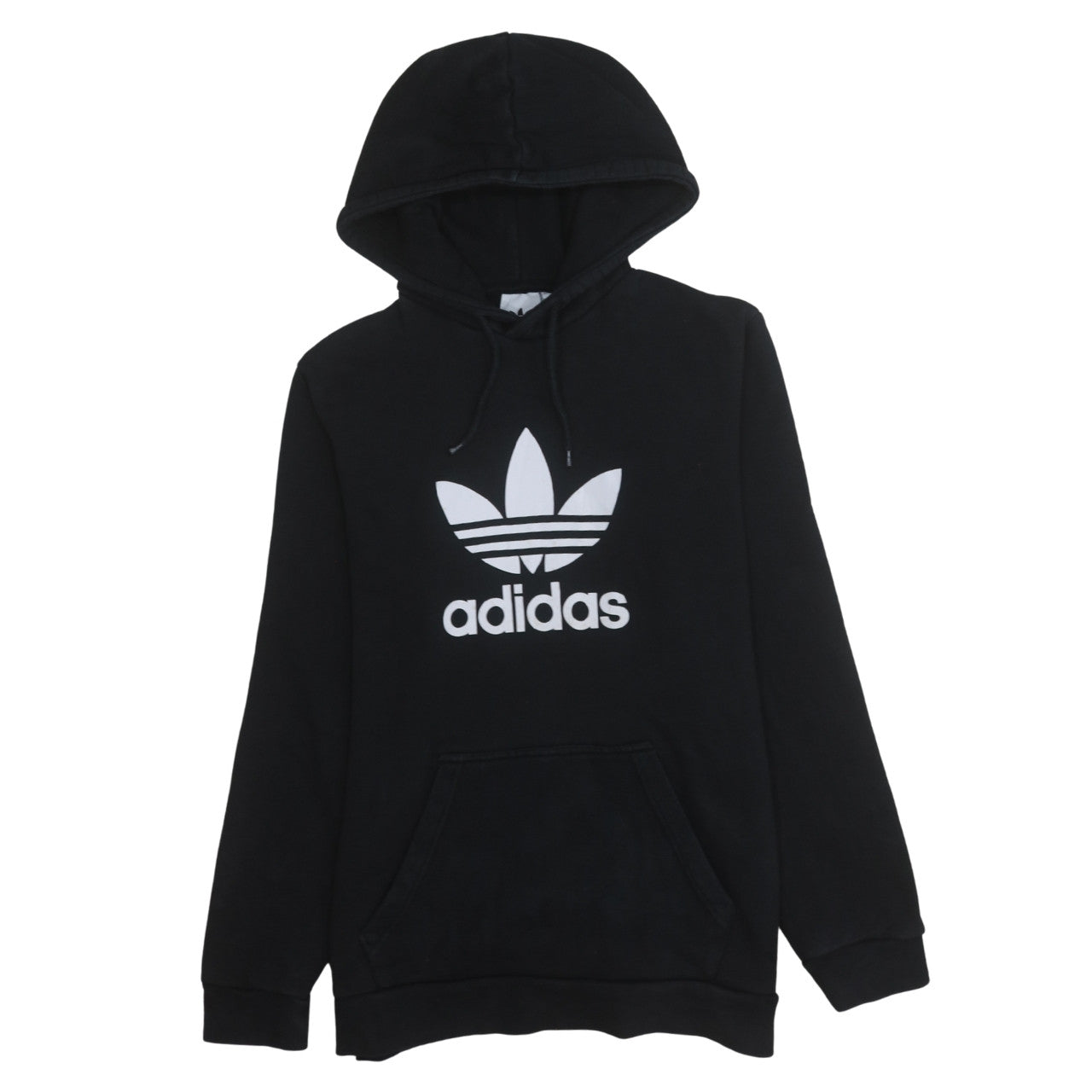 Mens UK Size M adidas Black Pullover Hoodie