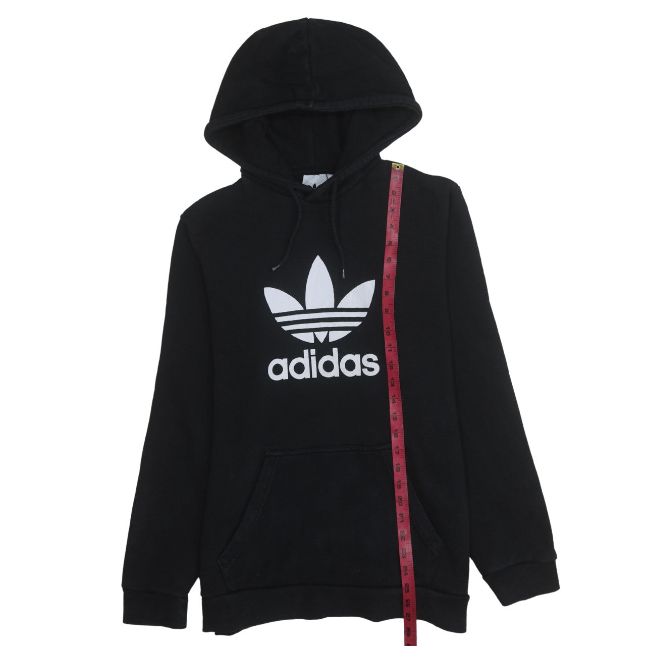 Mens UK Size M adidas Black Pullover Hoodie