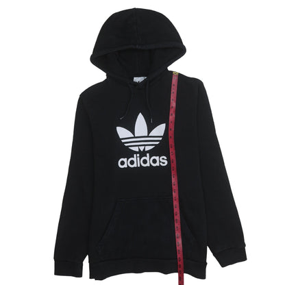 Mens UK Size M adidas Black Pullover Hoodie