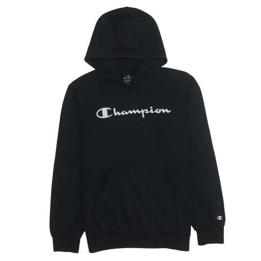 Boys UK Size 13-14 Years Champion Black Pullover Hoodie