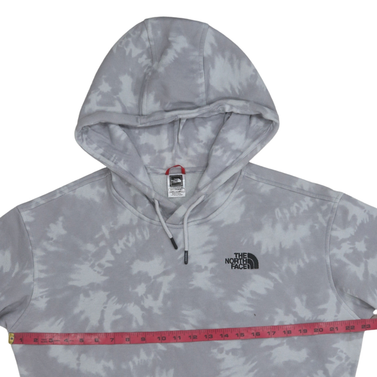 Unisex Adults UK Size M The North Face Grey Pullover Hoodie