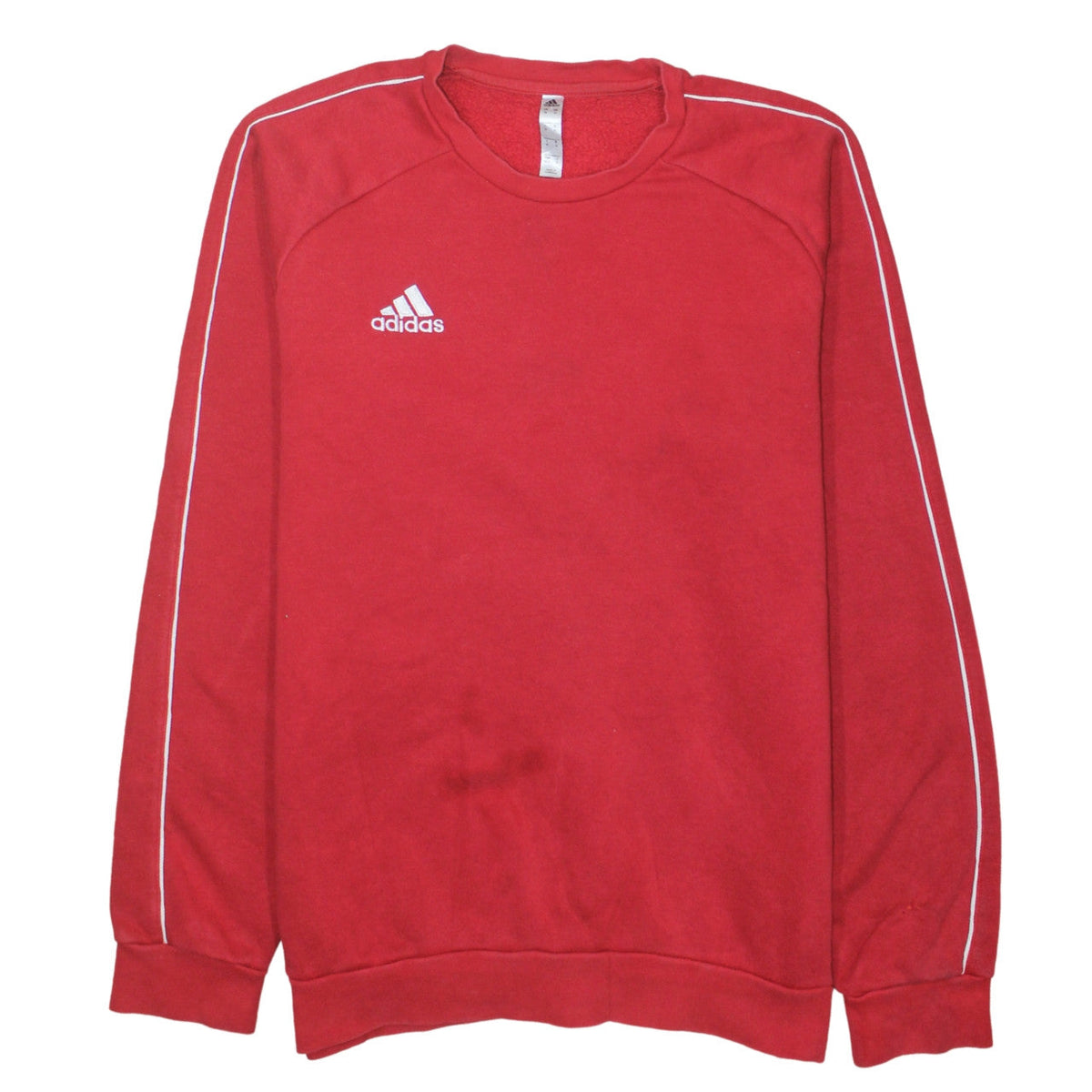 Mens UK Size M adidas Red Pullover Sweatshirt