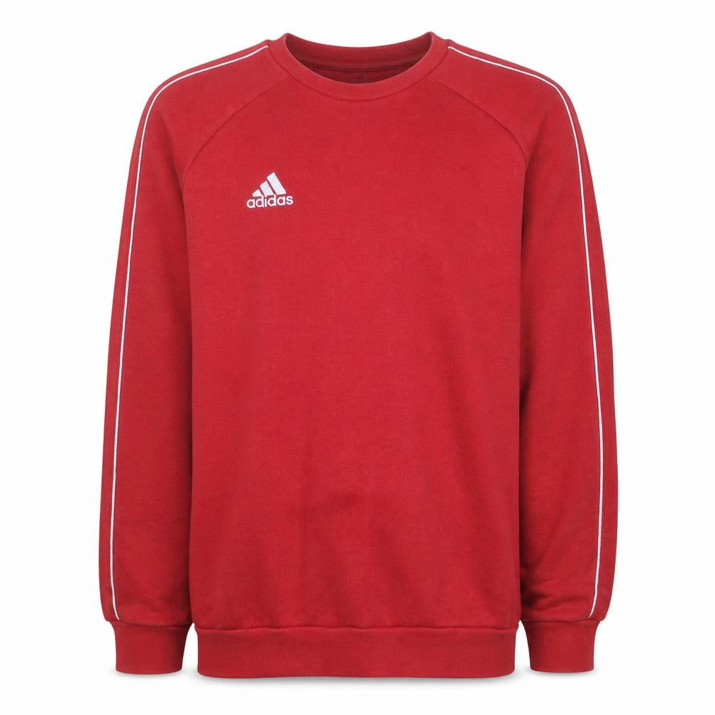 Mens UK Size M adidas Red Pullover Sweatshirt
