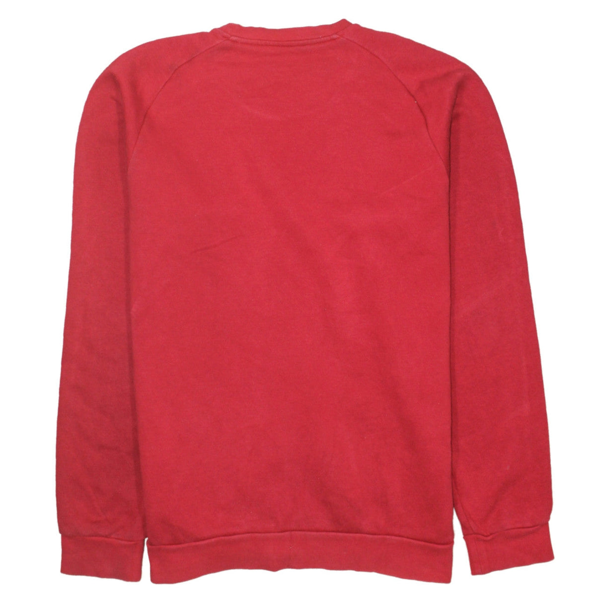 Mens UK Size M adidas Red Pullover Sweatshirt