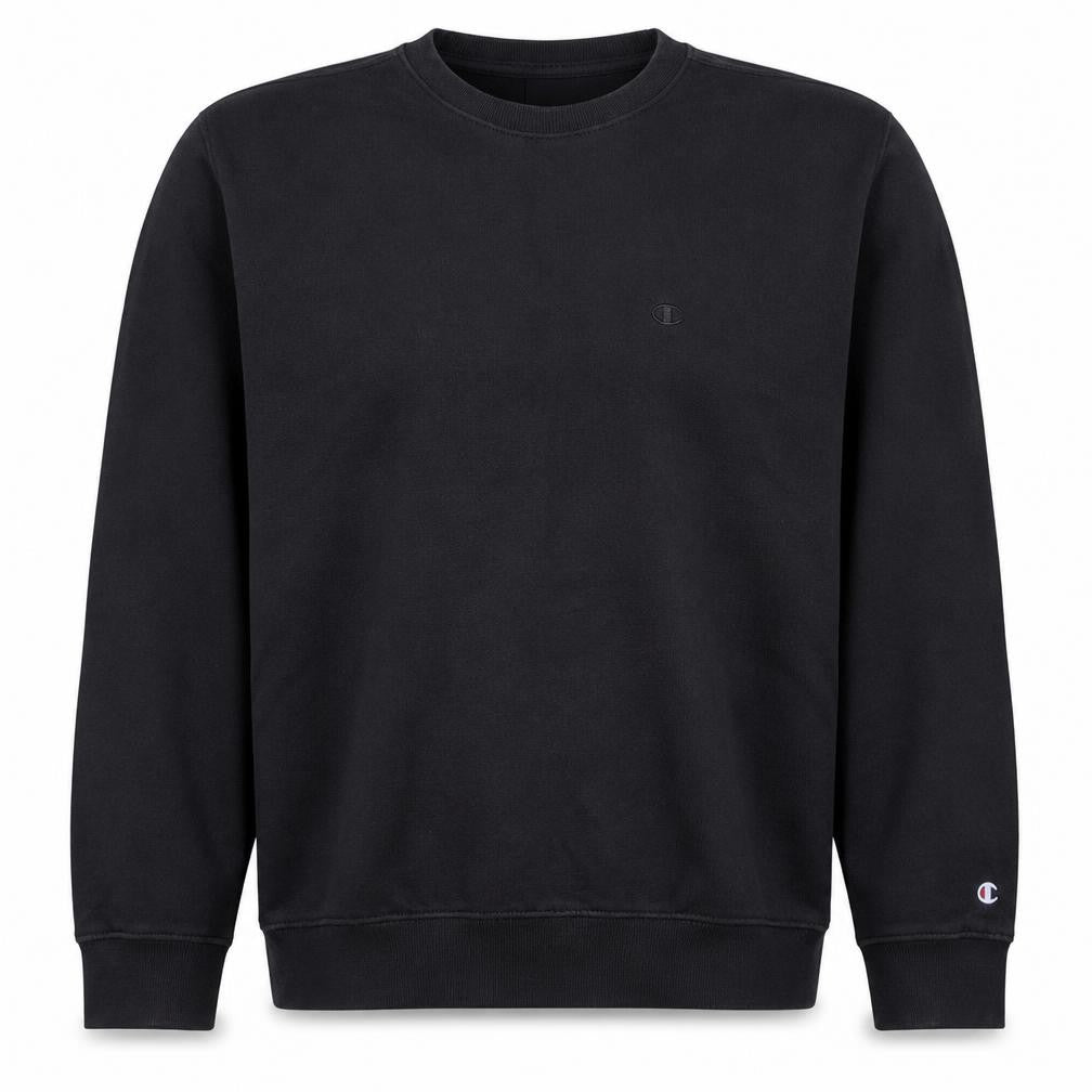 Mens UK Size L Champion Black Pullover Sweatshirt