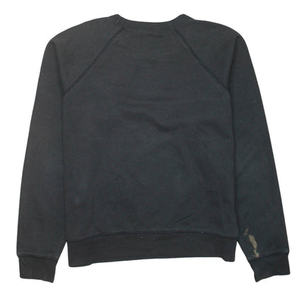 Womens UK Size S Levi's Black Pullover Sweatshirt