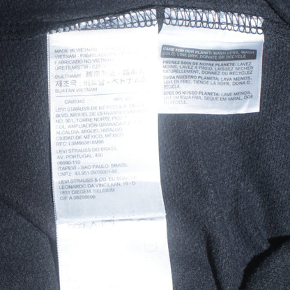 Womens UK Size S Levi's Black Pullover Sweatshirt