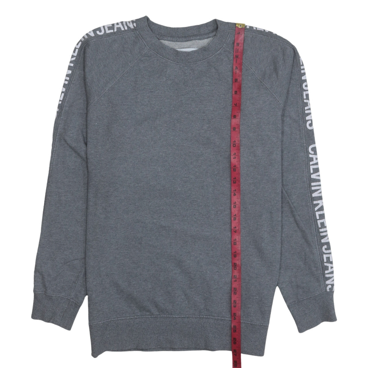 Mens UK Size M Calvin Klein Jeans Grey Pullover Sweatshirt