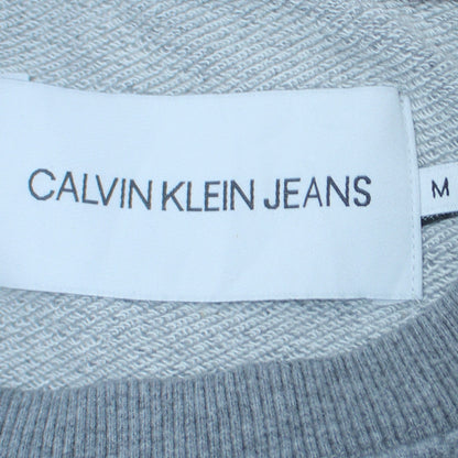 Mens UK Size M Calvin Klein Jeans Grey Pullover Sweatshirt