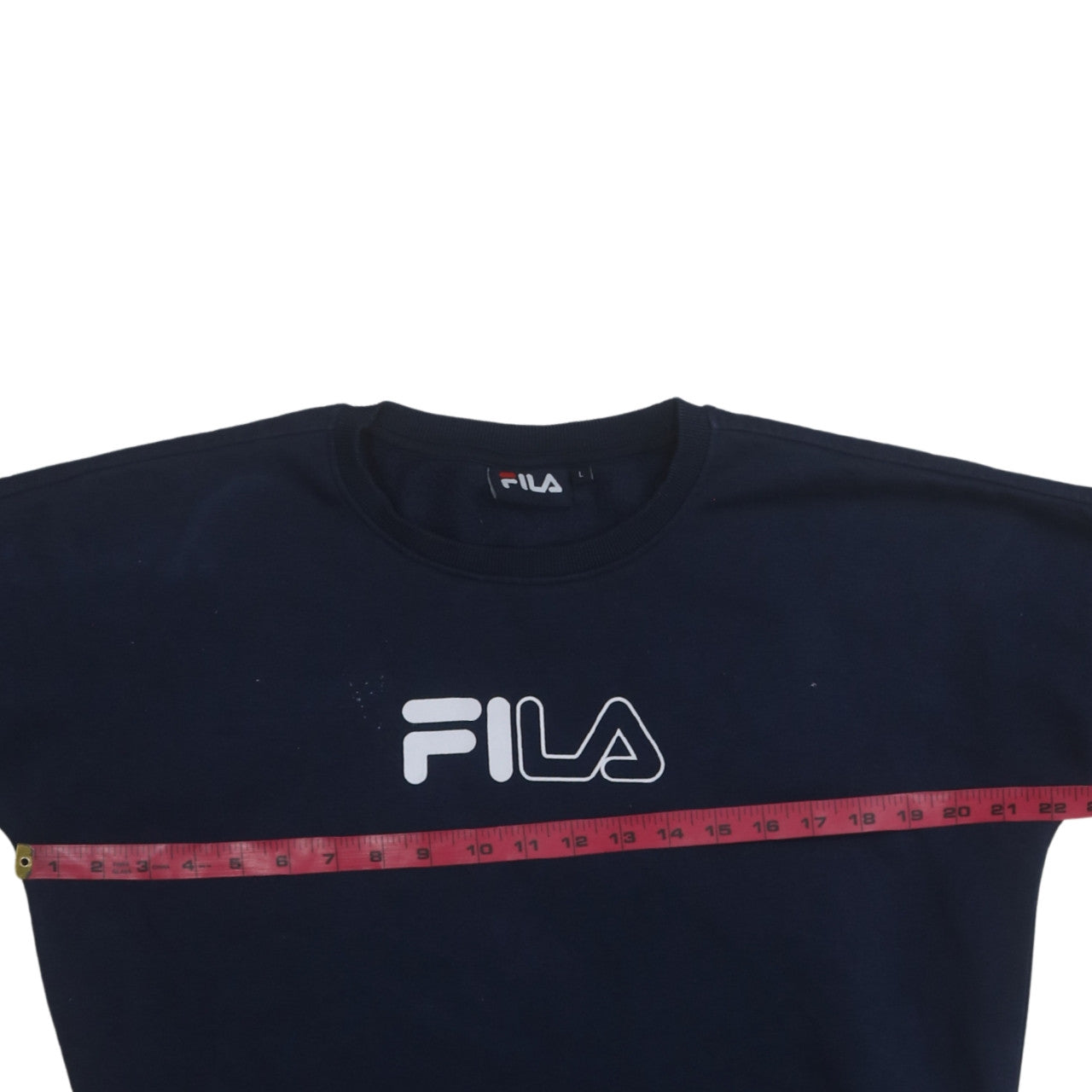 Mens UK Size L FILA Blue Pullover Sweatshirt