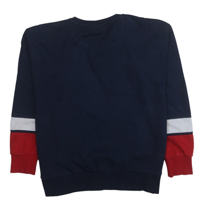 Mens UK Size L FILA Blue Pullover Sweatshirt