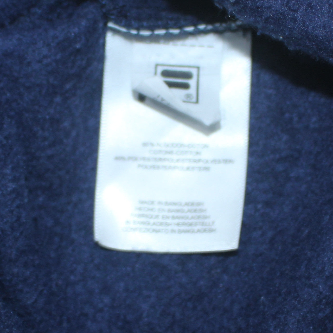Mens UK Size L FILA Blue Pullover Sweatshirt