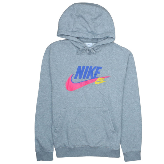 Womens UK Size S Nike Grey Pullover Hoodie