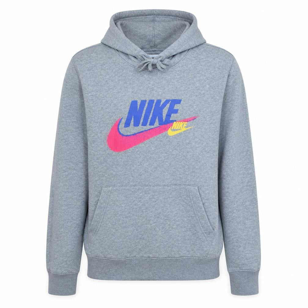 Womens UK Size S Nike Grey Pullover Hoodie
