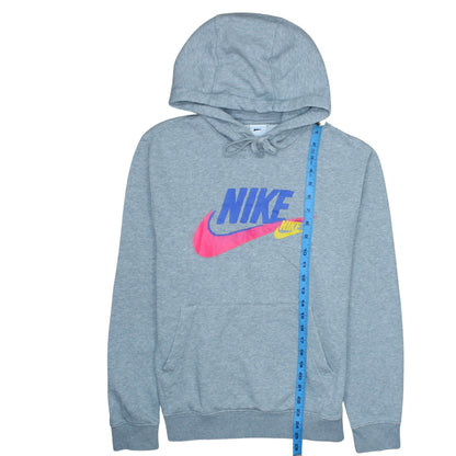 Womens UK Size S Nike Grey Pullover Hoodie