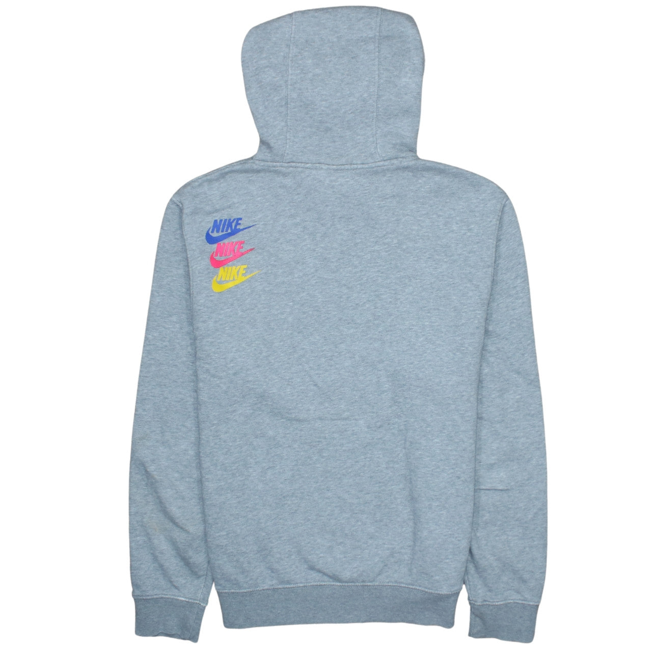 Womens UK Size S Nike Grey Pullover Hoodie